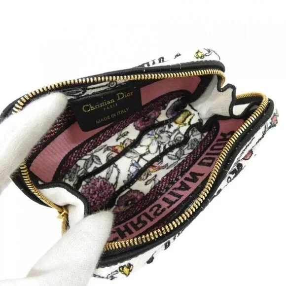 Dior Florilegio Pouch Canvas White - Picture 7 of 7